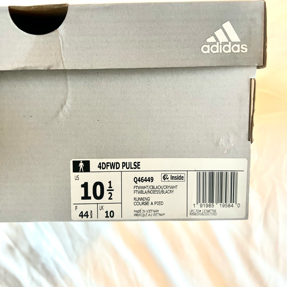 Adidas 4DFWD Pulse 'White/Black' Running Shoes (Orig. $200) - Picture 9 of 9